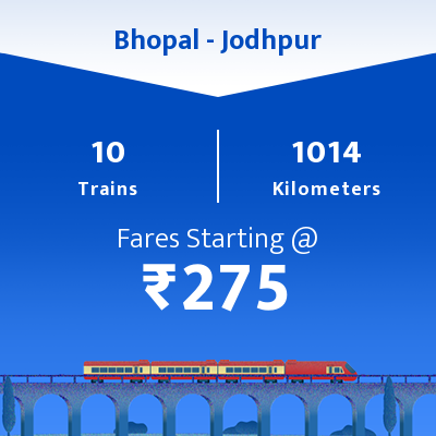 Bhopal To Jodhpur Trains